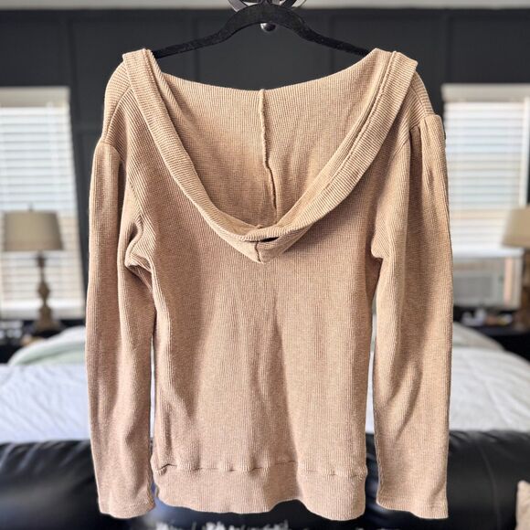 Rubz Y2K / 2000s waffle knit hoodie Large - Picture 4 of 10